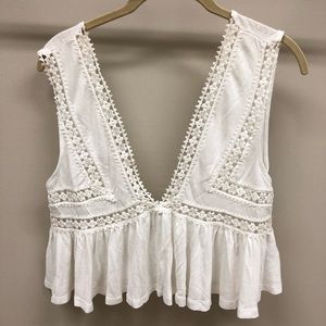 Urban Outfitters white blouse/tank